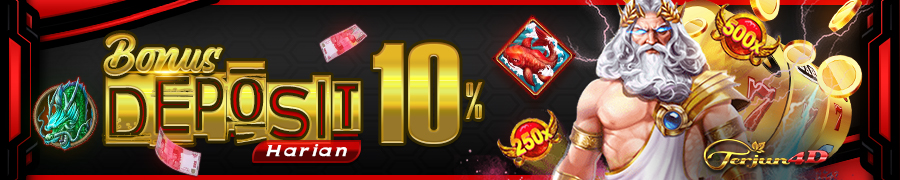 BONUS DEPOSIT HARIAN 10%